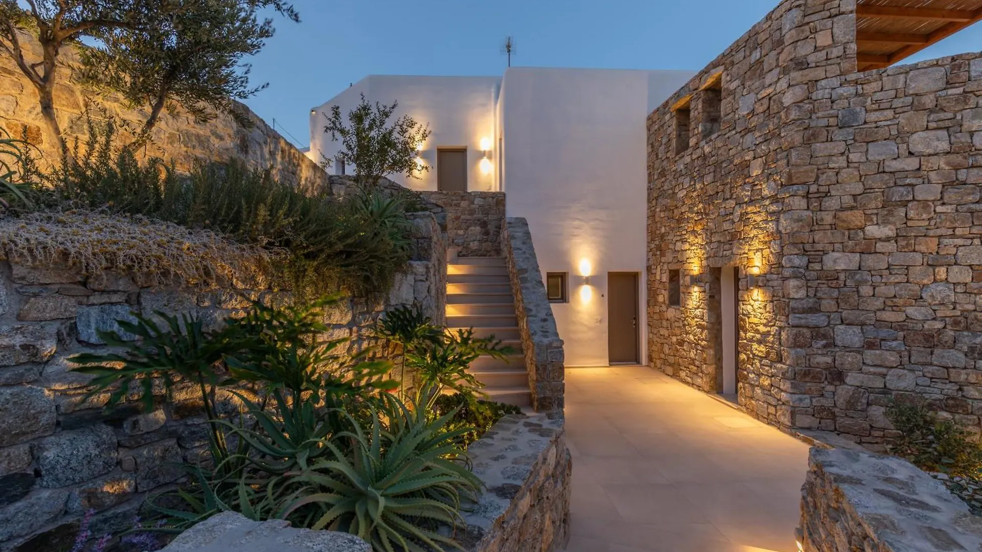 Appartement Calma Suites Mykonos Psarrou Grèce